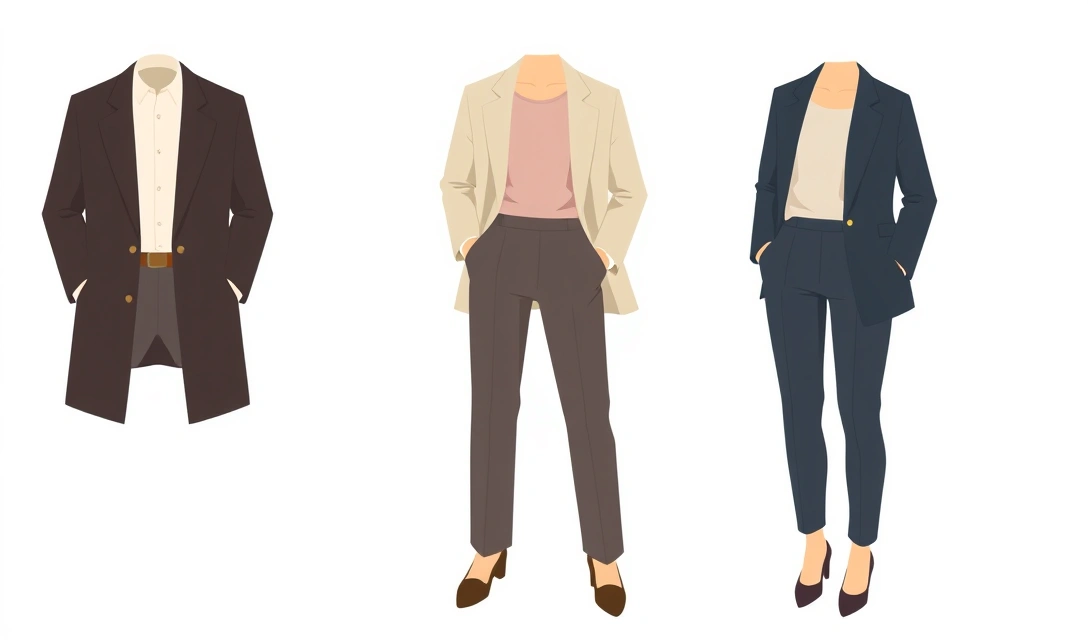 Someone styled in tailored basics and neutral tones, showing how quality fit and fabric create a polished appearance.